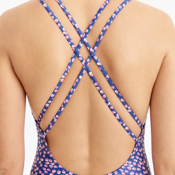 Eco ROSEBUD Double Cross Back New J Crew size 4 - Picture 2 of 7